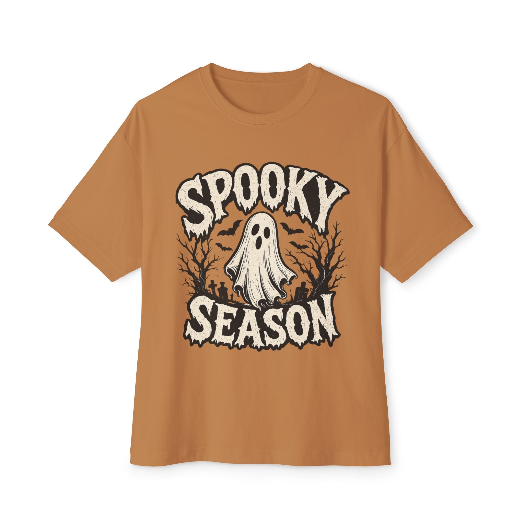 Spooky Season Tee — Ghost Graphic Halloween T-Shirt