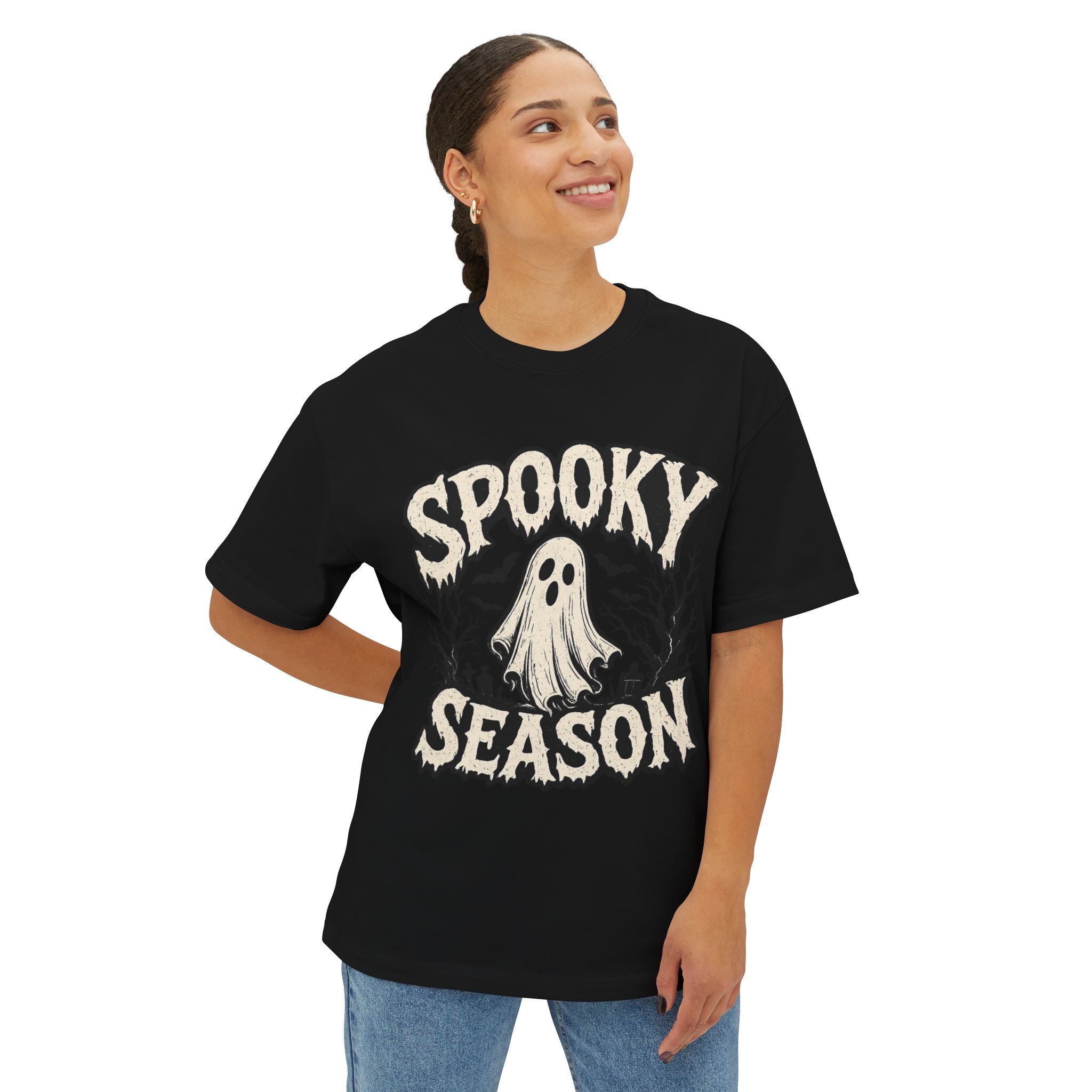 Spooky Season Tee — Ghost Graphic Halloween T-Shirt