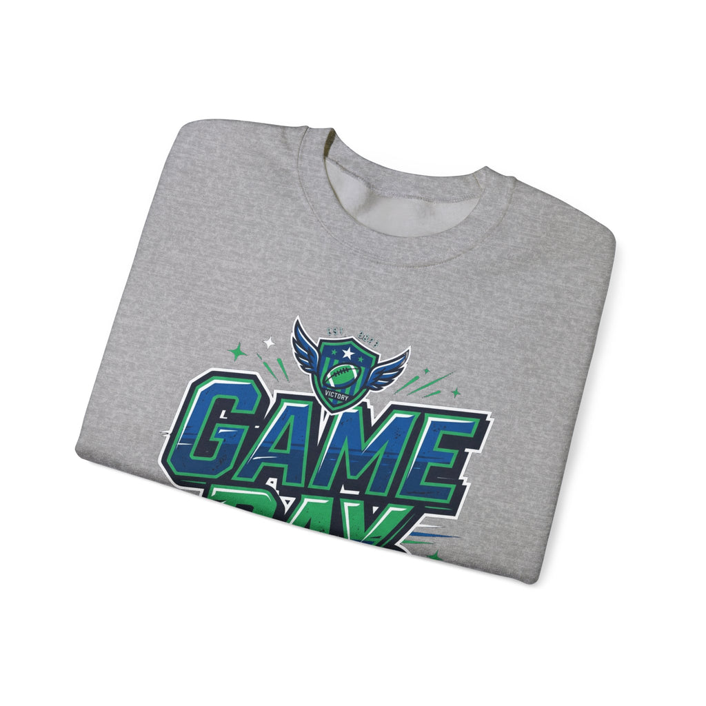 Game Day Crewneck Sweatshirt — Bold Sports Graphic Pullover