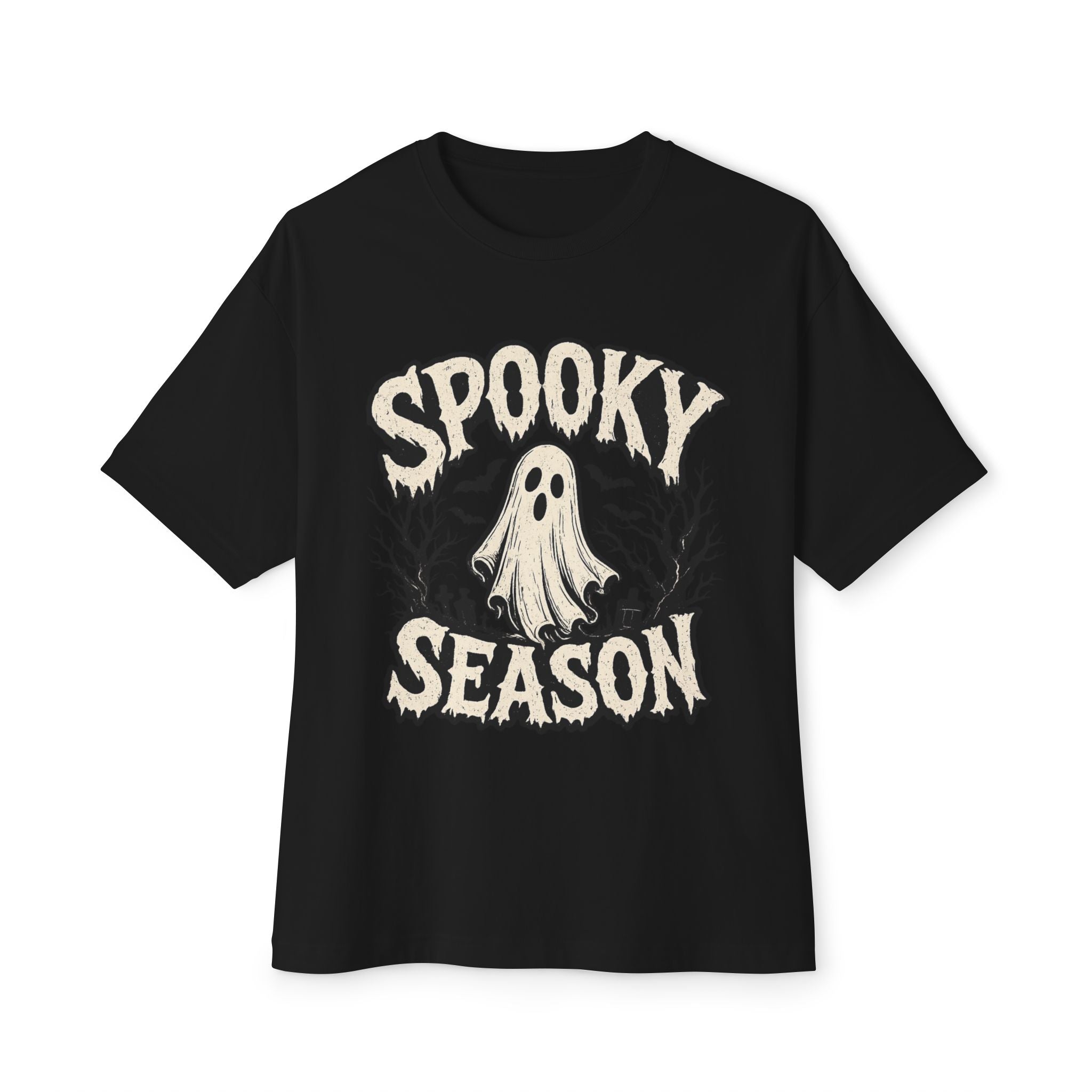 Spooky Season Tee — Ghost Graphic Halloween T-Shirt
