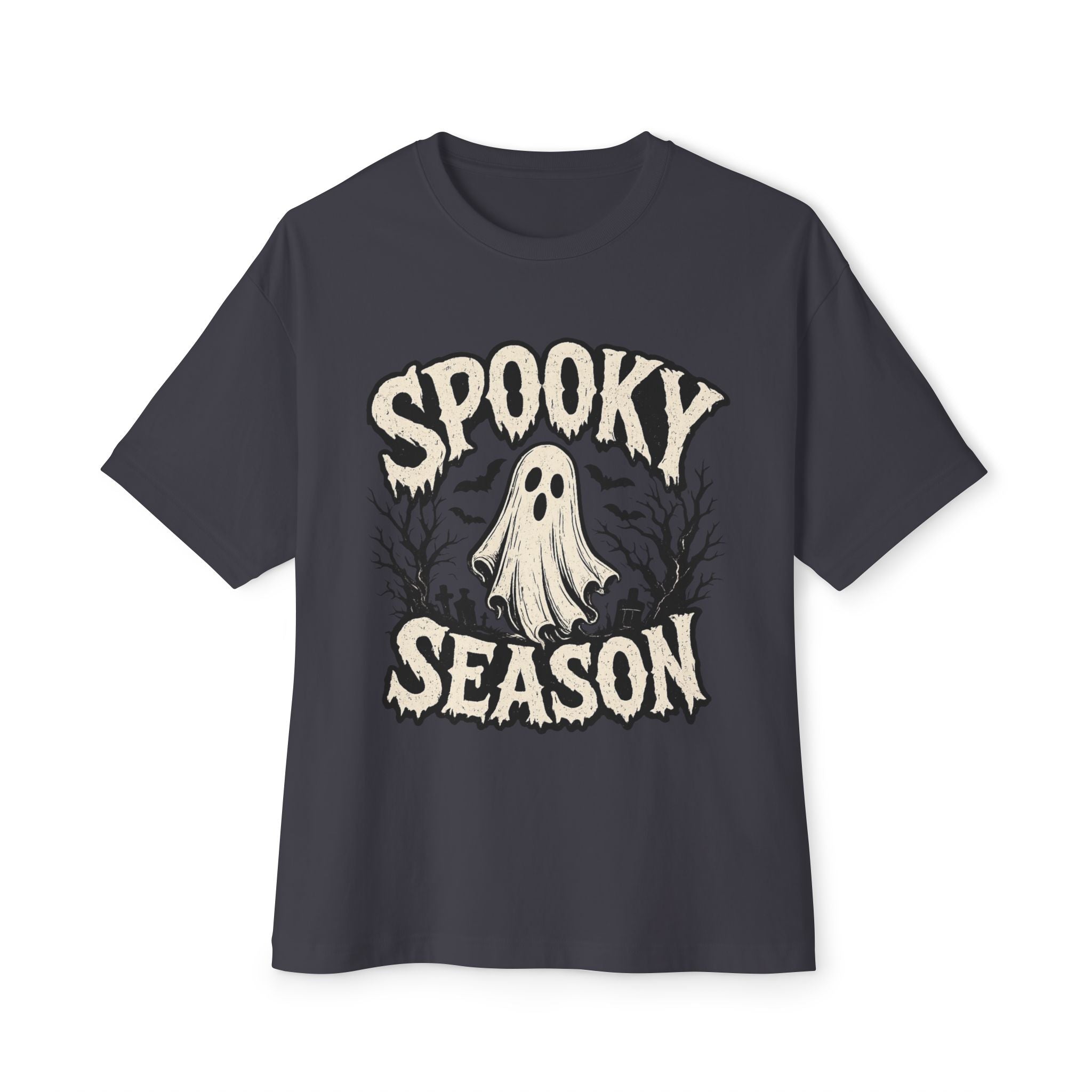Spooky Season Tee — Ghost Graphic Halloween T-Shirt
