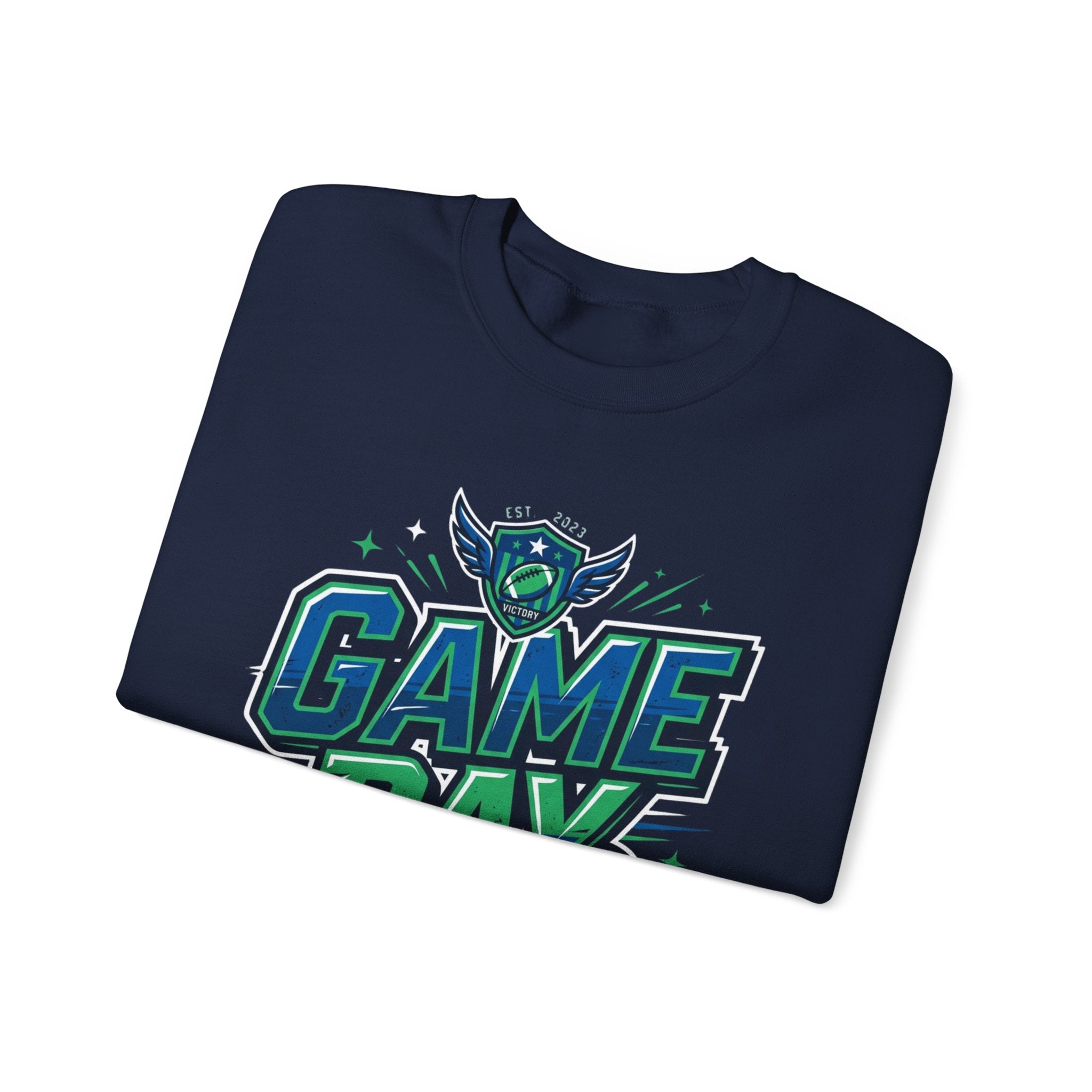 Game Day Crewneck Sweatshirt — Bold Sports Graphic Pullover