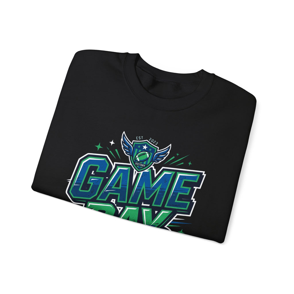 Game Day Crewneck Sweatshirt — Bold Sports Graphic Pullover